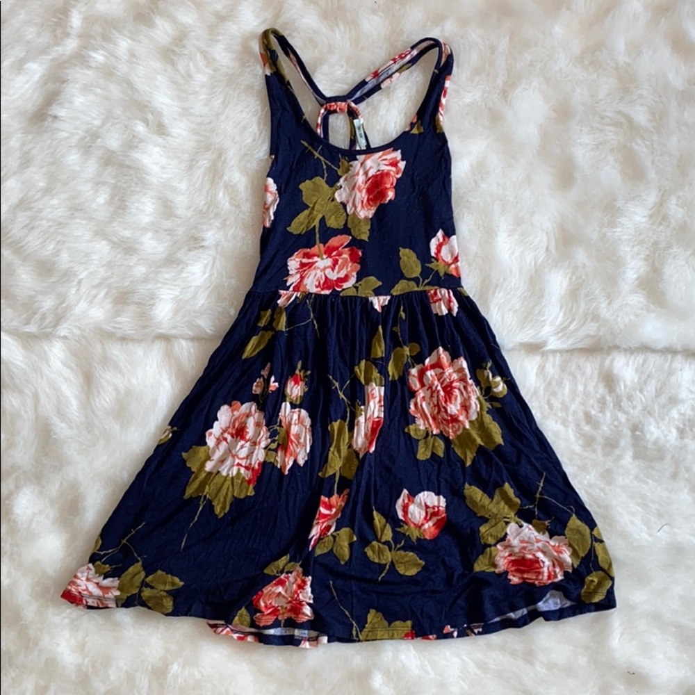 floral flowy dress